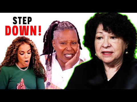 The View TRIGGERED as Whoopi Calls Them Out in DEMANDS Sotomayor Step Down On Live TV