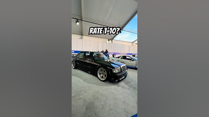 Rate this Mercedes 190E🔥 #benz #sema