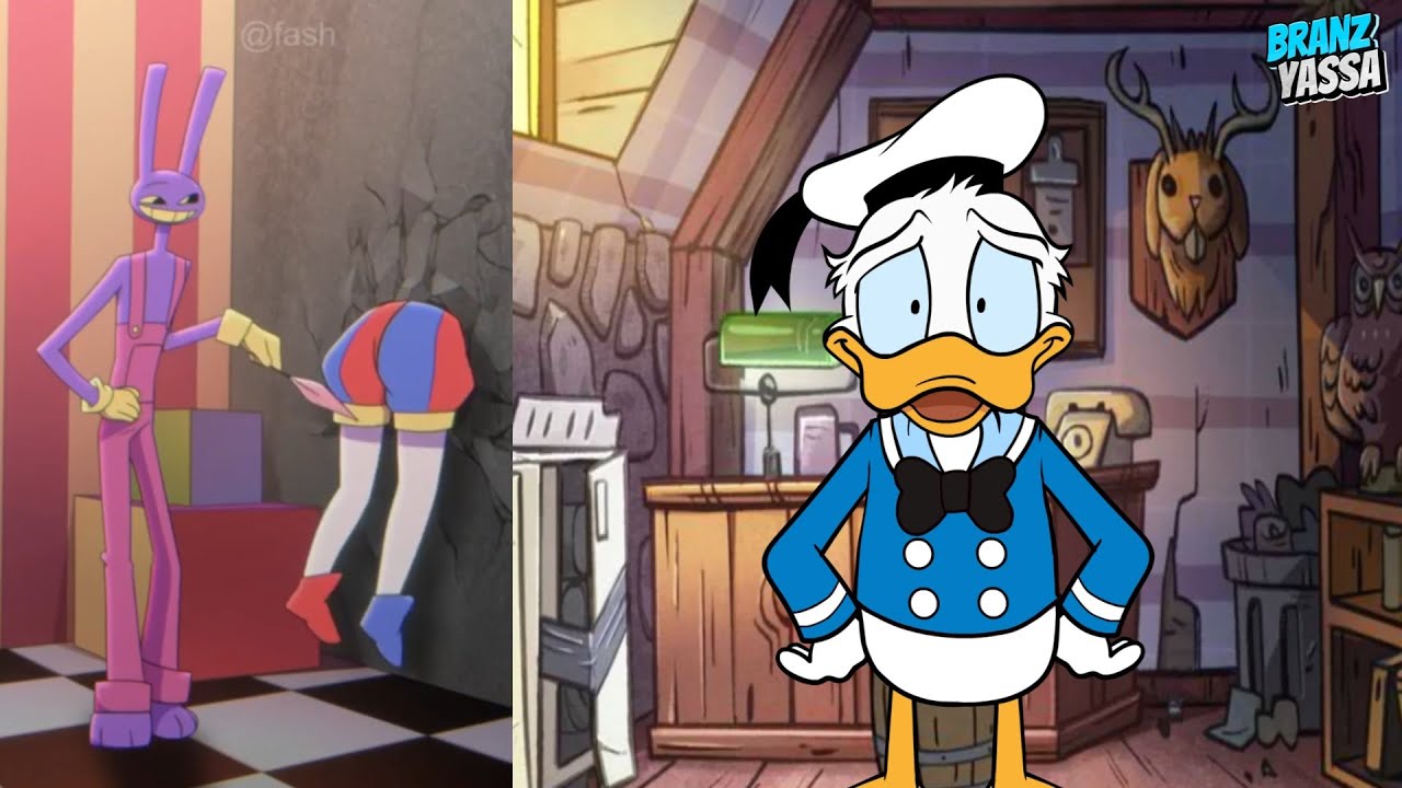 Donald Duck Reacts to FUNNIEST MOMENTS Video Part 31 #animation