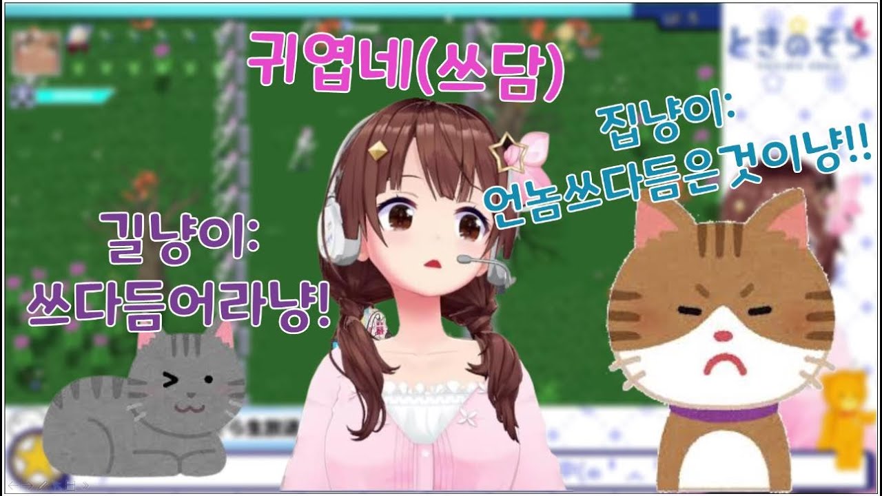 집냥이에게 바람핀 사실을 들켜버린 소라[홀로라이브/토키노 소라]