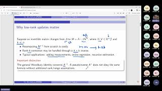 MATH557-Lecture 16- 2.4 Changes in A^-1 and A^+ (17th October 2026)