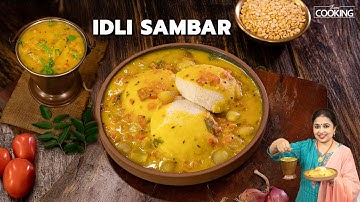 Idli Sambar | Easy South Indian Sambar Recipe | Quick & Easy Breakfast Combo | Instant Idli Sambar