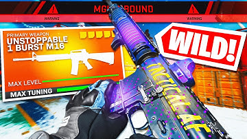 GOD 1 BURST M16 BUILD had EVERYONE think I HACK 💀 BEST M16 CLASS SETUP MW2 (Best M16 Tunes Loadout)