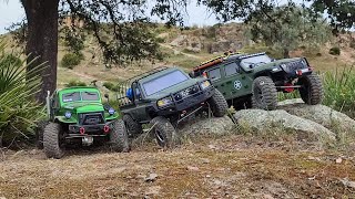 Crawler 1/10 Trail group adventure/4x4 Off Road/Rgt Crusher/Sherpa Absima/Yikong Land Cuiser