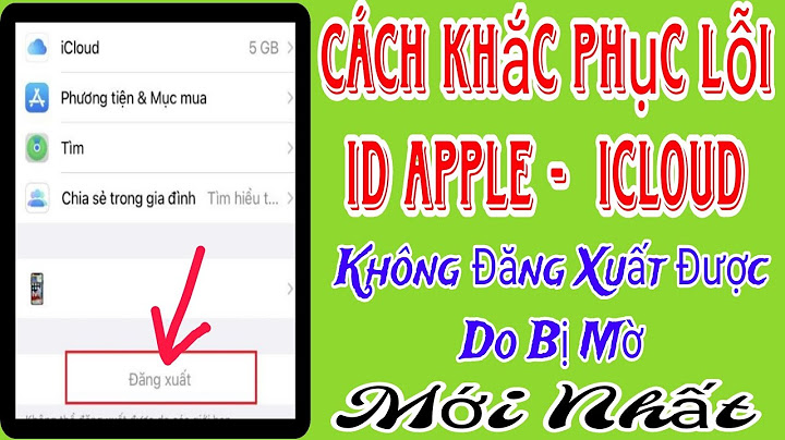 Làm thế nào để đăng nhập id apple