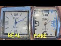 Dolce Gabbana watch real vs fake. How to spot original D&amp;G time wear