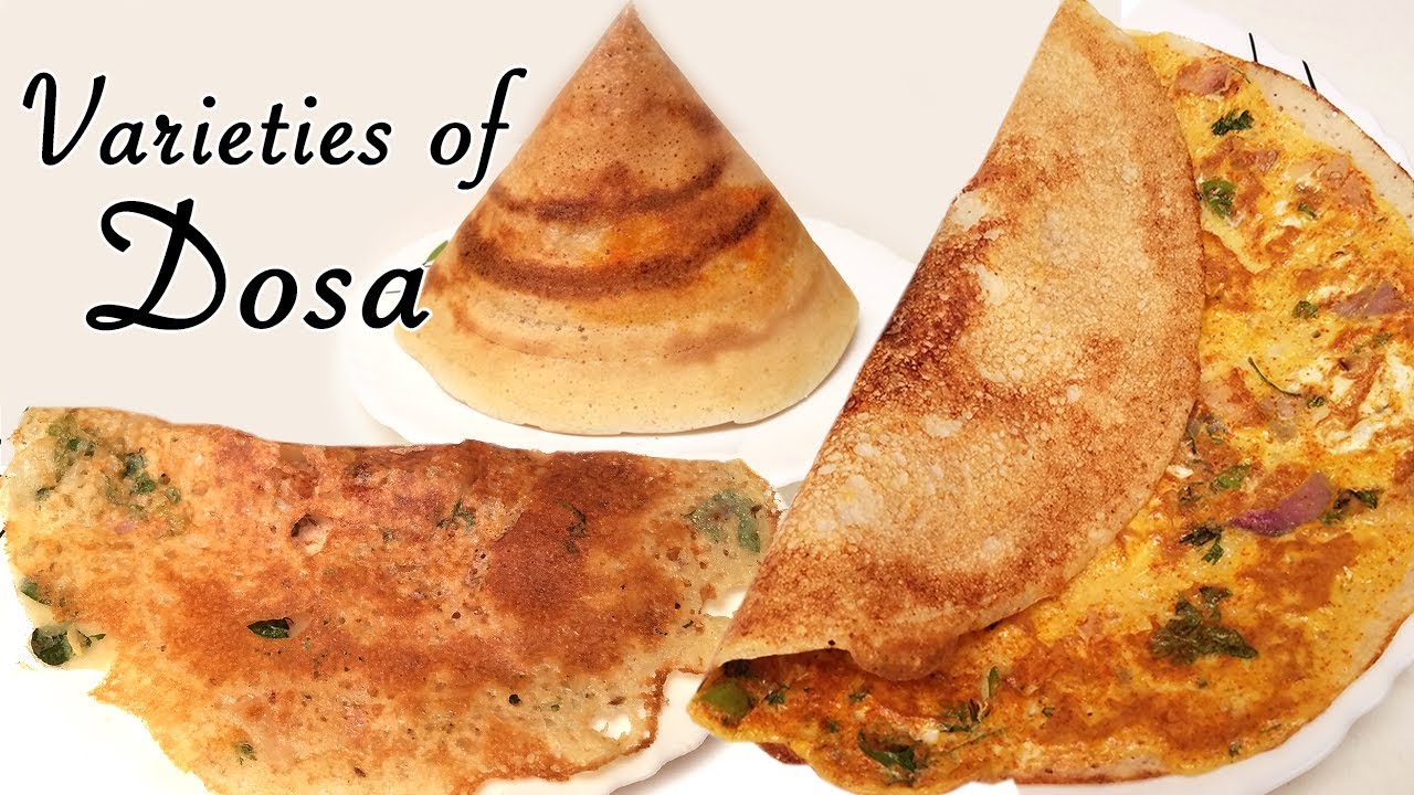 హోటల్ స్టైల్ దోశ పిండితో ఇంట్లోనే 3 రకాల దోసెలు| Hotel Style Dosa | Egg Dosa | Rava Dosa | Cone Dosa | Hyderabadi Ruchulu