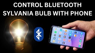 How set up and control the Sylvania Bluetooth bulb with your phone using the Sylvania Home App screenshot 4