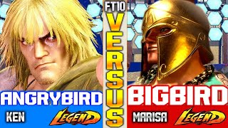 SF6 Ken (Angrybird Vs BigBird) Marisa ▰ High Level