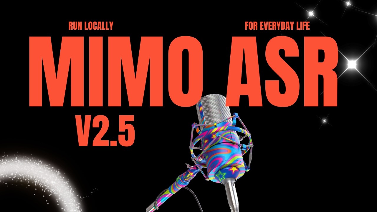 MiMo-V2.5-ASR: Xiaomi Just Silenced Everyone With This Free Speech AI