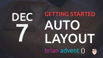 iOS Swift Tutorial: Getting started with Auto Layout in 10 minutes | 07/24  🎄