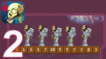 Stupid Zombies 4 All New Levels Gameplay Walkthrough Part 2 Level 60-95  (IOS/Android)