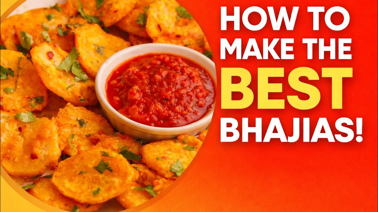 HOW TO MAKE BHAJIA..SIMPLER THAN YOU COULD IMAGINE!