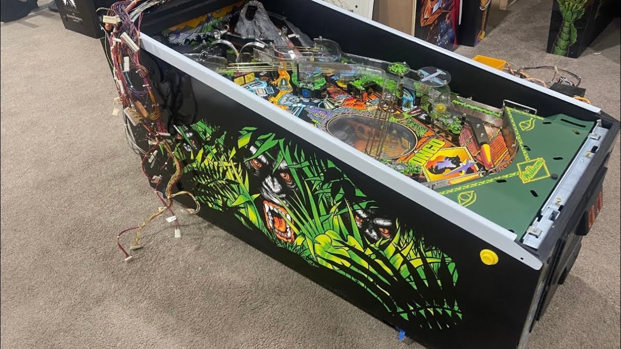 Congo pinball restoration with new music for Pinsound owners. YouTube