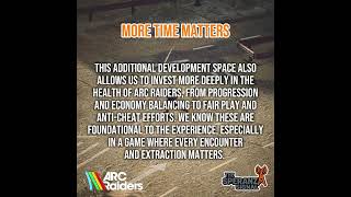 ARC Raiders is changing their development cycle #arcraiders #Update #BREAKING #gamingnews