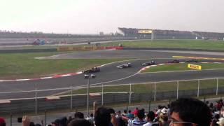 1St Lap Of Indian Grand Prix