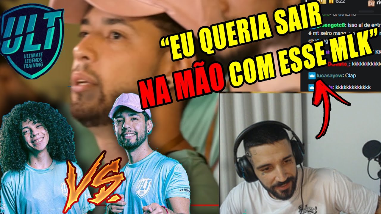 BrTT REAGINDO a TRETA entre Jessie e Luuuks no ULT