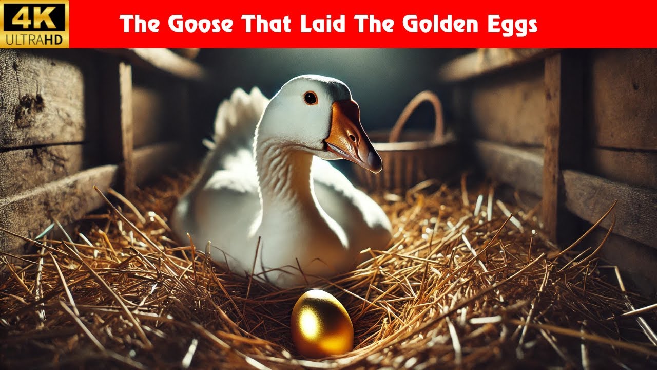 The Goose That Laid The Golden Egg | Fairy Tales In English | Bedtime ...
