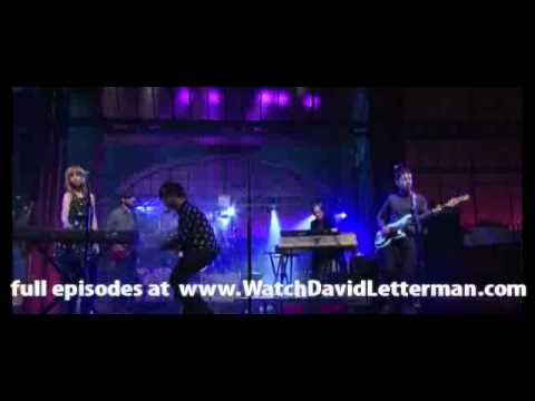 Bright Eyes in Late Show with David Letterman Febr...