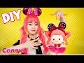 Cara membuat Bando Pita MINNIE MOUSE Tutorial Pergi ke pesta | How to be PRINCESS 2020 | Mainan Anak