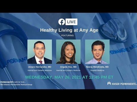 Facebook Live: Healthy Living at Any Age