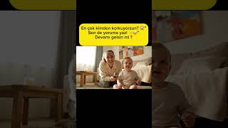 Bebek İtiraf Etti! En Çok Annesinden Korkuyor 😂” #sokakröportajı #baby #sokak #mikrofonsende