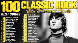 The Beatles, Guns N Roses, ACDC, Metallica, Nirvana, Queen🎶Classic Rock Songs 70s 80s 90s Full Album