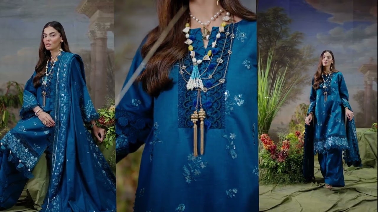 GulAhmed Rang-e-Khizan Collection 2025 | Winter Unstitched