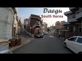 Lets walk  daegu   walking through a neighborhood  average walker
