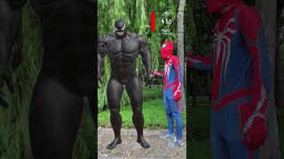 Spiderman punch He transformed into Spider Carnage 02 #spiderman #tiktok #sports