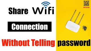 how to share wifi connection using qr code without telling password screenshot 2