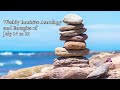 Weekly Intuitive Astrology and Energies of July 14 to 21 ~ Podcast