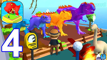 Dino Tycoon - 3D Building Game - Gameplay Walkthrough Part 4 New Update (iOS,Android Gameplay)