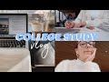 UNI VLOG: full day of studying + classes