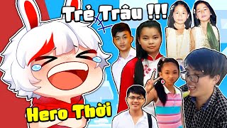 Kairon Cười Bay NÃO Khi Xem ẢNH Hero Team Thời Trẻ Trâu Trong Minecraft 😂