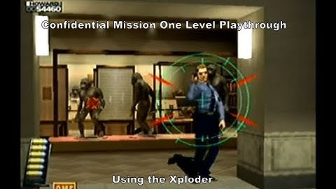 Confidential Mission One Level Playthrough using the Dreamcast Xploder :D #Dreamcast #Sega #DC #Sub
