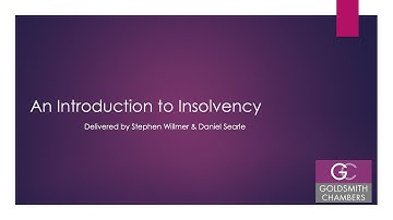 A Beginners Guide to Insolvency