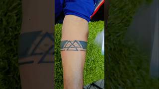 Triangle 🔺️ Band Design Tattoo ( Vinay Tattoo Art.89050 95620) #bandtattoo #tattoo #vinaytattooart