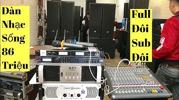 Dàn Âm Thanh Đám Cưới 86 Triệu ( Đồng Bộ Loa Từ Neo ) Về An Giang. LH 0799060399