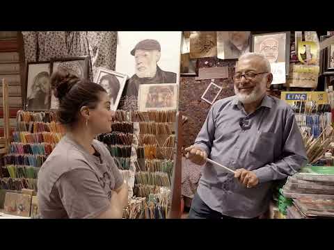 العلامة الفارقة في سوق السراي حكاية صاحب الأكثر من مليون قلم خوش خانة مع روناك سوزة 