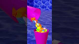 Oddly Satisfying 3d Animation | ASMR #asmr #shorts #blender #3danimation #oddlysatisfying #3dart