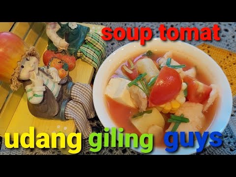 Video: Sup Tomat Dengan Udang Dan Vodka