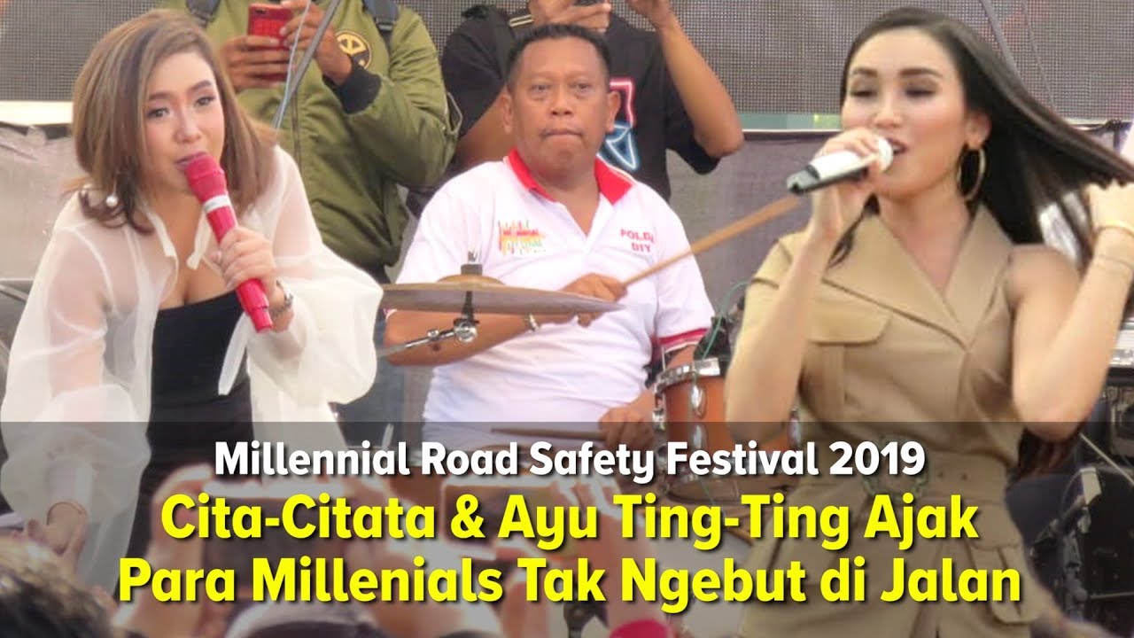 Heboh CitaCitata &amp; Ayu Tingting Goyang Peserta Millennial