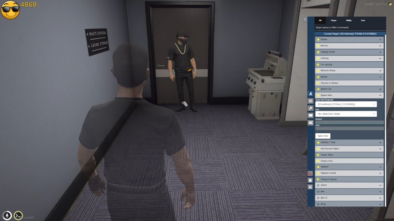 DW даёт Тони Гриль для приготовления стейка, пока скучает во время ограбления казино | Nopixel 3.0