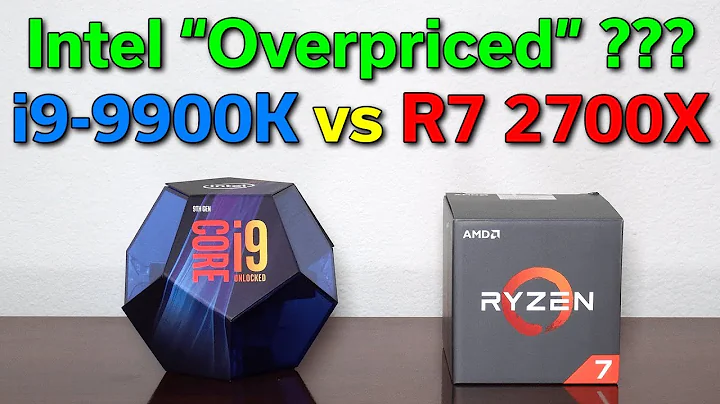 Intel isn't as "overpriced" as you think...  i9-9900K vs Ryzen 7 2700X — Detailed Comparison
