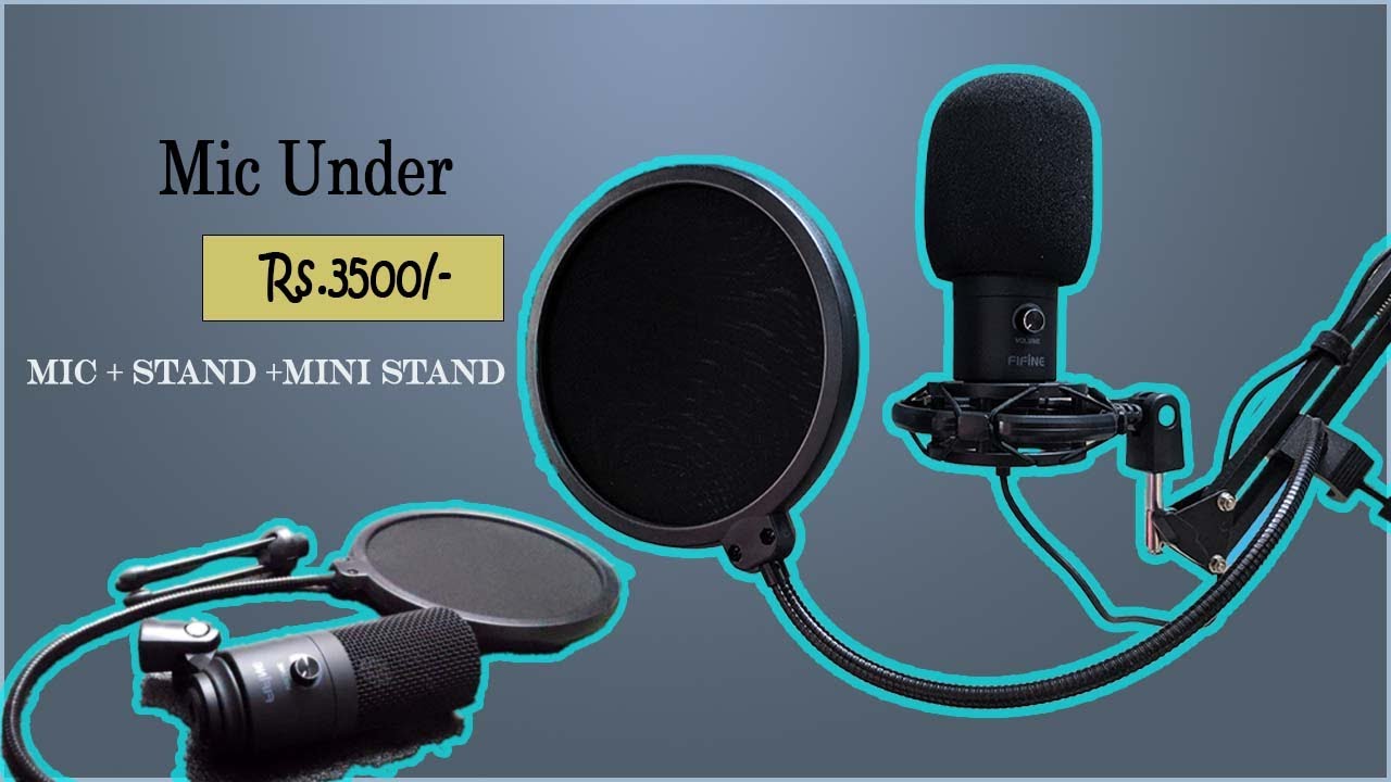 Best budget USB condenser microphone Reveal you tube videos ,streaming