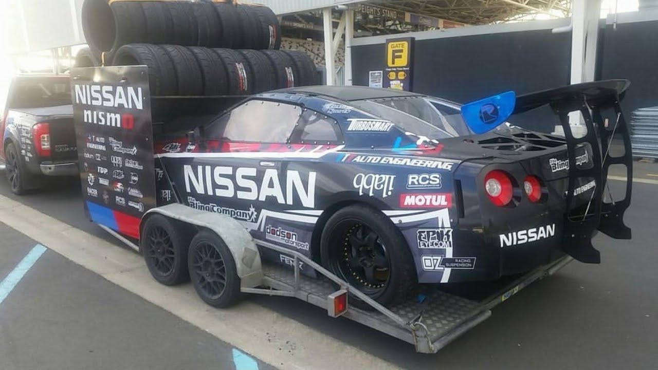 Nismo Rocket Bunny GTR R35 RB30 Drift Car, Stadium Drifting