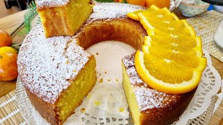 كيكة/قاطو البرتقال? بأسهل و أبسط طريقة/بدون مضرب كهربائي/كيك/ Cake/Gâteau à lorange