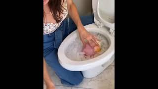 Making Delicious Punch with a toilet