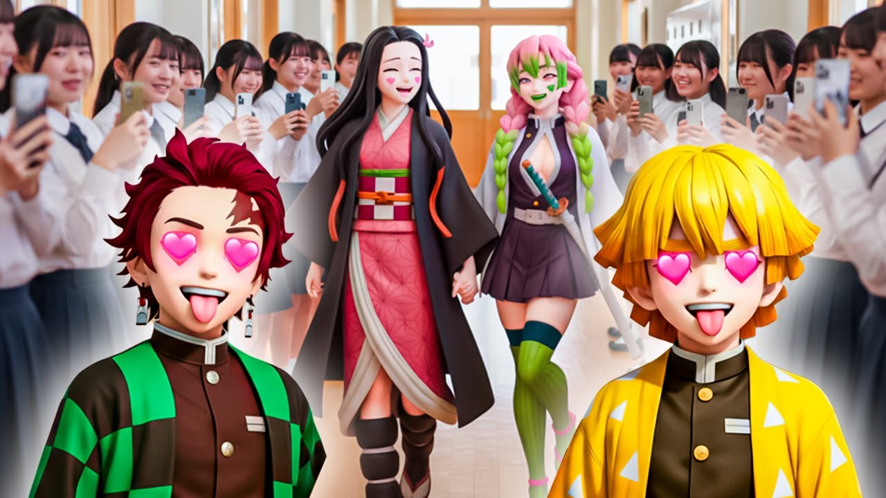 HOW NEZUKO AND MITSURI FOUND A GENIUS WAY TO DO LIPSTICK MAKEUP - LiSA 